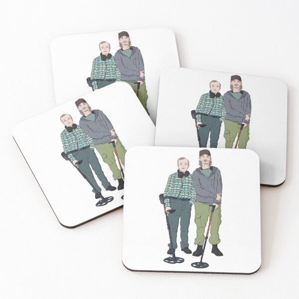 Item preview, Detectorists - Lance & Andy - DMDC Line up designed and sold by Inflict Design.