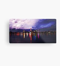 Perth Skyline Metal Print