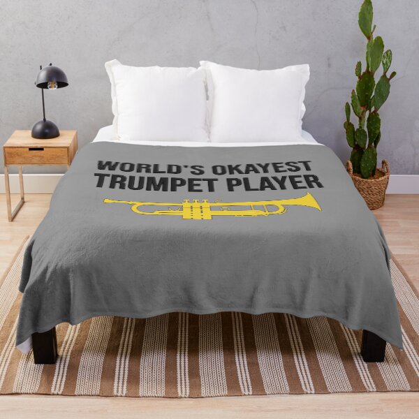 Item preview, WORLD'S OKAYEST TRUMPET PLAYER, Funny trumpet gift idea designed and sold by HEJAshirts.