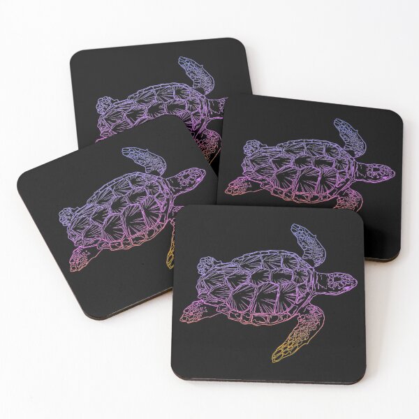 Item preview, Sea turtle tropical colors designed and sold by Mandy-Kuijper.