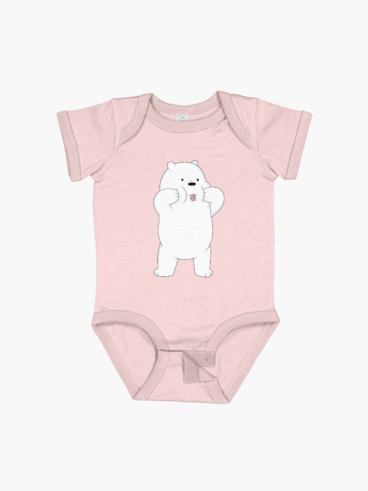 Thumbnail 1 of 2, Baby One-Piece, We Bare Bears - Ice Bear designed and sold by ValentinaHramov.