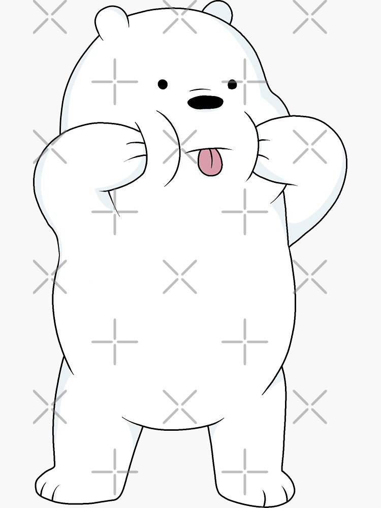 We Bare Bears Ice Bear Happy