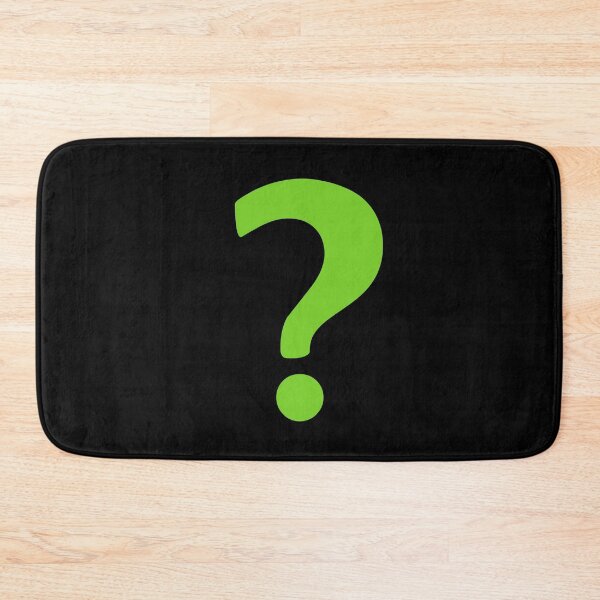 Item preview, Enigma - green question mark designed and sold by XOOXOO.