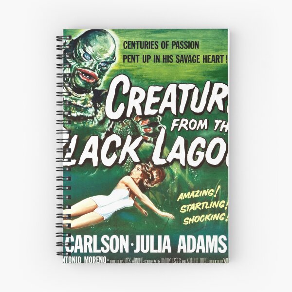 Item preview, CREATURE FROM THE BLACK LAGOON Hollywood Horror Film Vintage Movie designed and sold by retroposters.