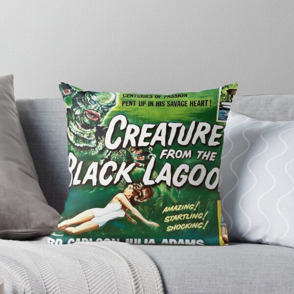 Item preview, CREATURE FROM THE BLACK LAGOON Hollywood Horror Film Vintage Movie designed and sold by retroposters.