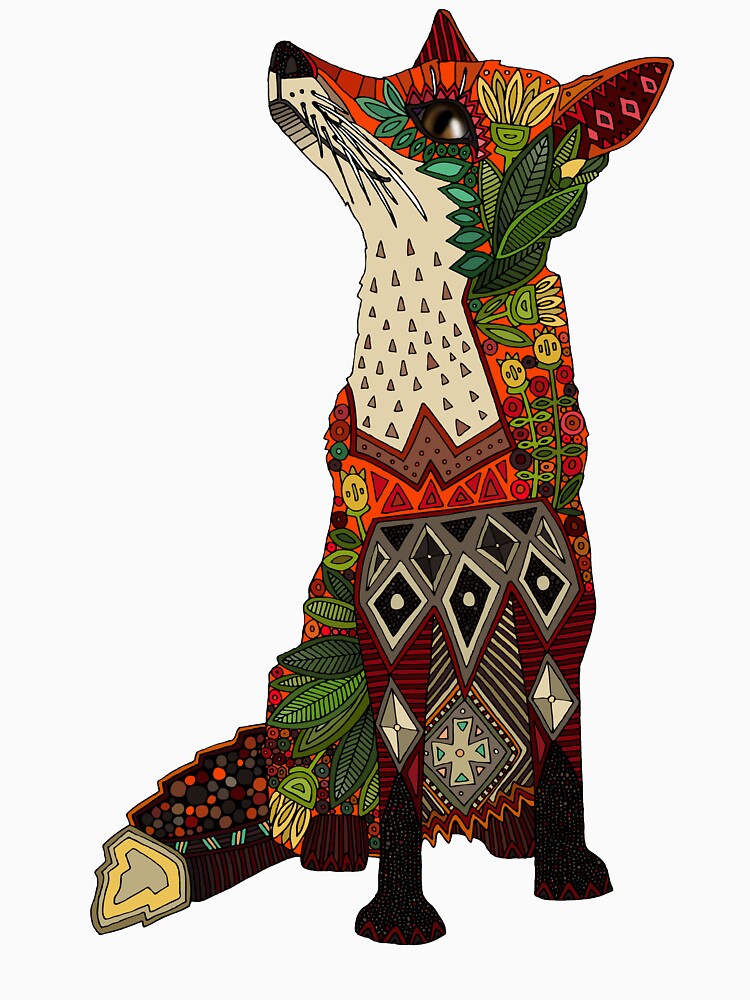 floral fox by scrummy
