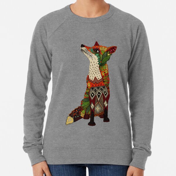 Aperçu de l'œuvre renard floral créée et vendue par scrummy.