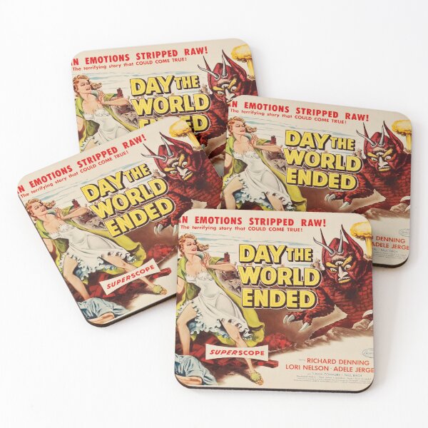 Item preview, Day The World Ended Creature from Hell Classic Film Vintage Movie designed and sold by retroposters.