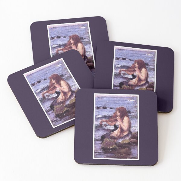 Item preview, Sketch for A Mermaid (1892) By J W Waterhouse  designed and sold by knightsydesign.