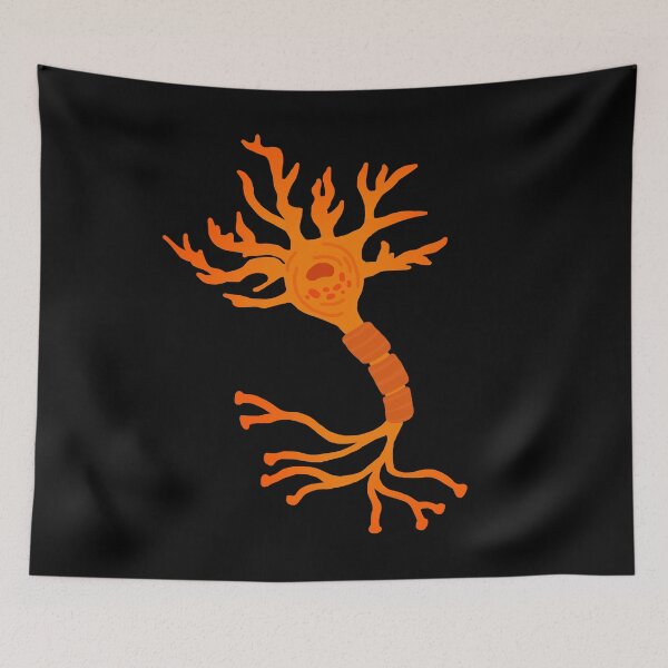 Item preview, Mind's On Fire Neuron designed and sold by BundaBear.