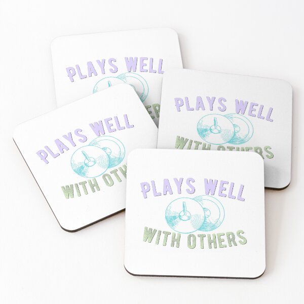 Item preview, (Percussion) Plays Well With Others - Cymbals designed and sold by BandMomDesigns.
