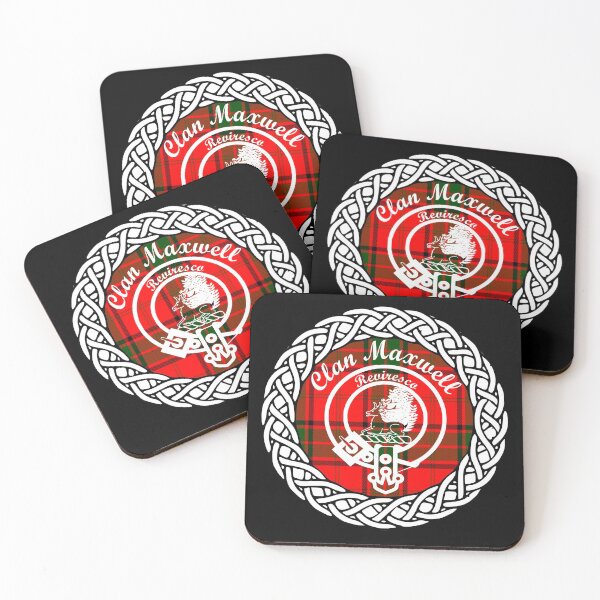 Item preview, Clan Maxwell surname last name tartan crest badge designed and sold by BagTown Clans.