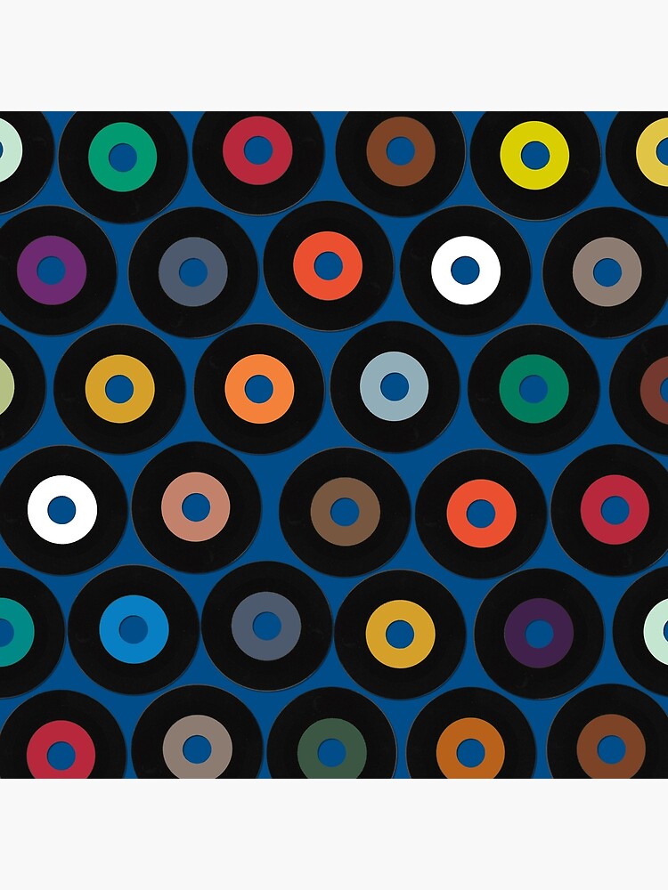 VINYL blue by scrummy