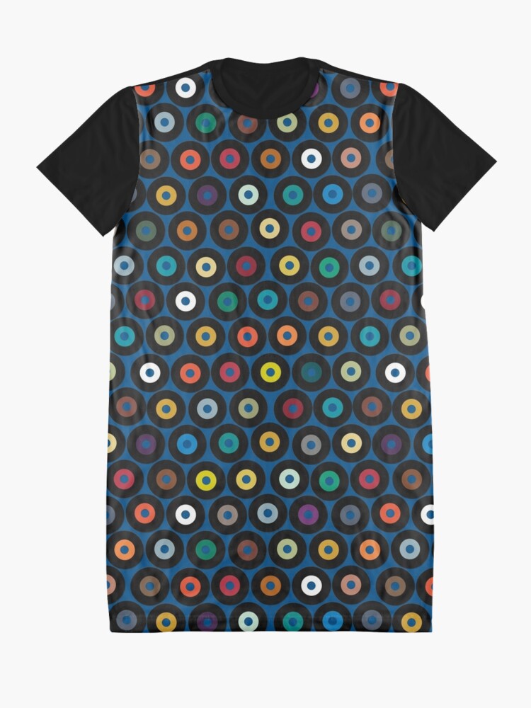 Alternate view of VINYL blue Graphic T-Shirt Dress