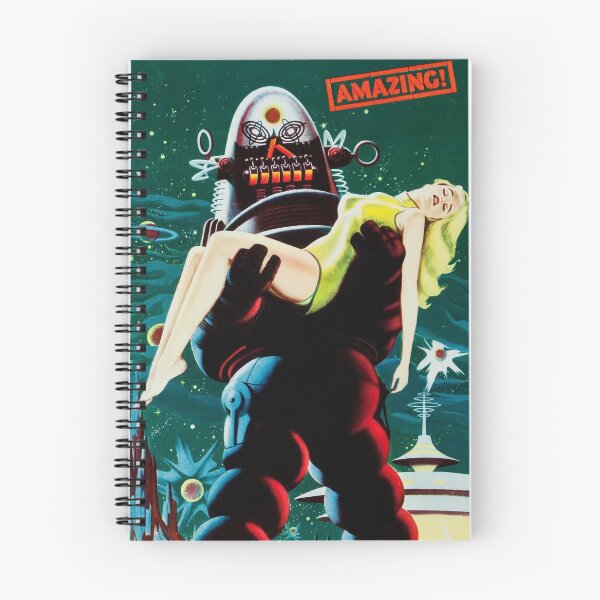 Item preview, FORBIDDEN PLANET 1956 Retro Science Fiction Vintage Movie designed and sold by retroposters.