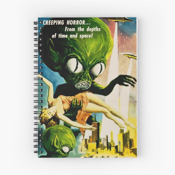 Item preview, INVASION OF THE SAUCER MEN Retro Alien Sci Fi Vintage Movie designed and sold by retroposters.