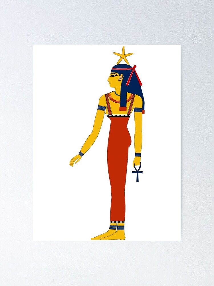 Sopdet Egyptian Gods Goddesses And Deities Poster By Freshthreadshop Redbubble