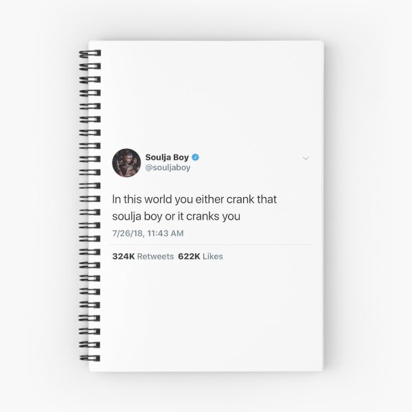 Item preview, Soulja Boy Tweet designed and sold by abbyksbubble.