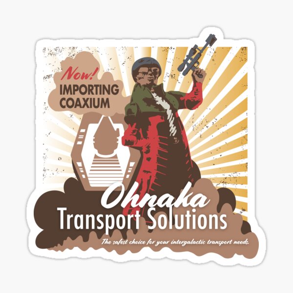 Vista previa del artículo con la obra «Soluciones de transporte de Hondo Ohnaka», diseñado y vendido por DaniHearts.