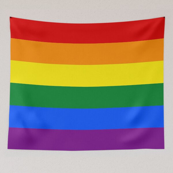 Item preview, Gay Pride Flag - Minimalist T-Shirt designed and sold by camdoesdesign.