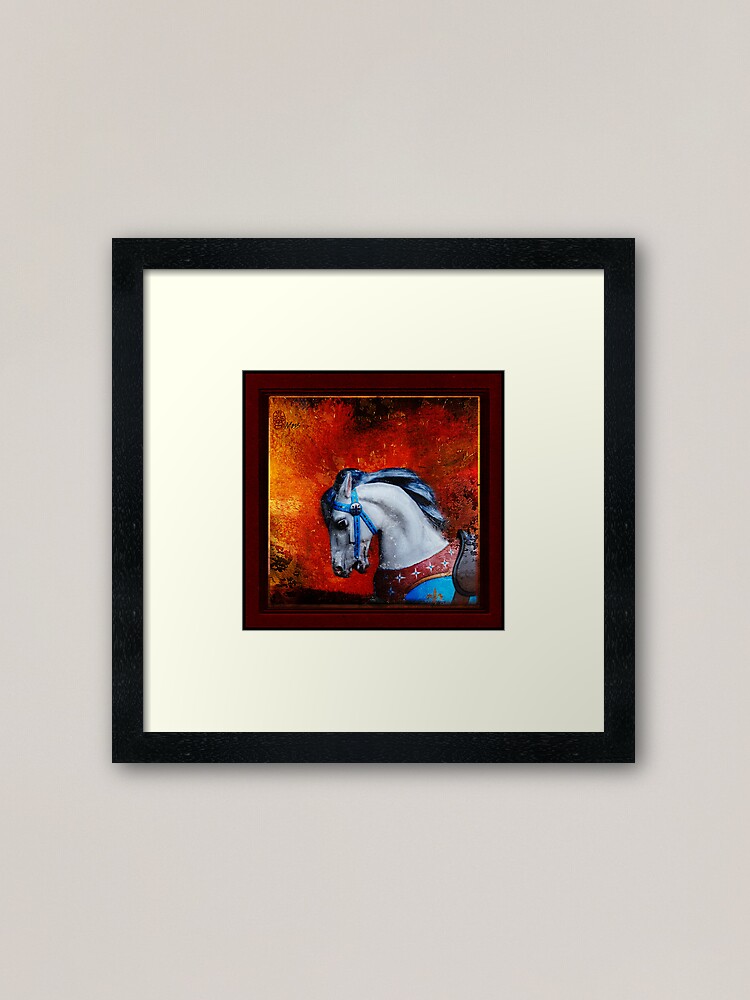 Alternate view of Round and Round Framed Art Print