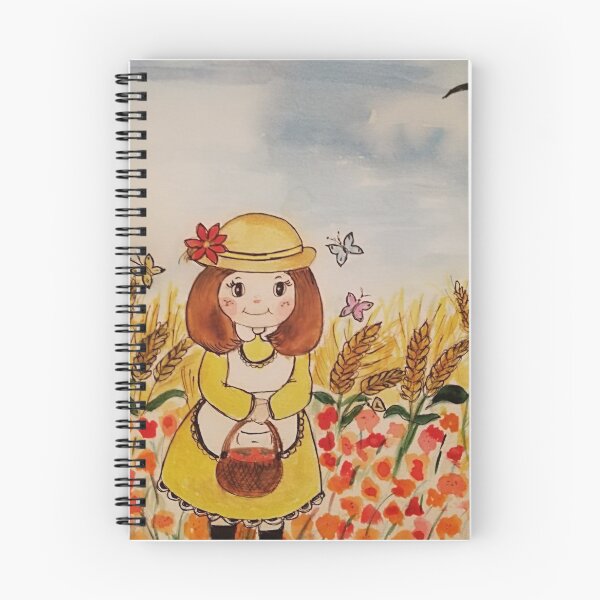 Item preview, Pretty little girl in countryside  designed and sold by Sifan.