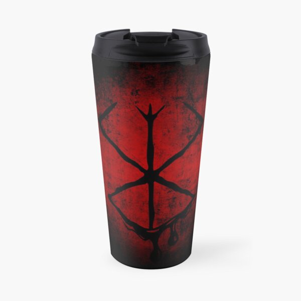 Berserk Black Marked People Travel Mug