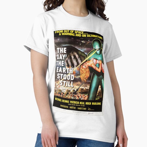Item preview, THE DAY THE EARTH STOOD STILL Hollywood Cult Sci Fi Vintage Movie Posters. designed and sold by retroposters.