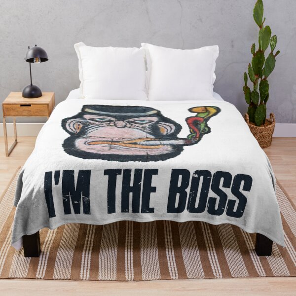 Item preview, I Am The Boss Cool Monkey Leader in Business Job Family Gift designed and sold by peter2art.