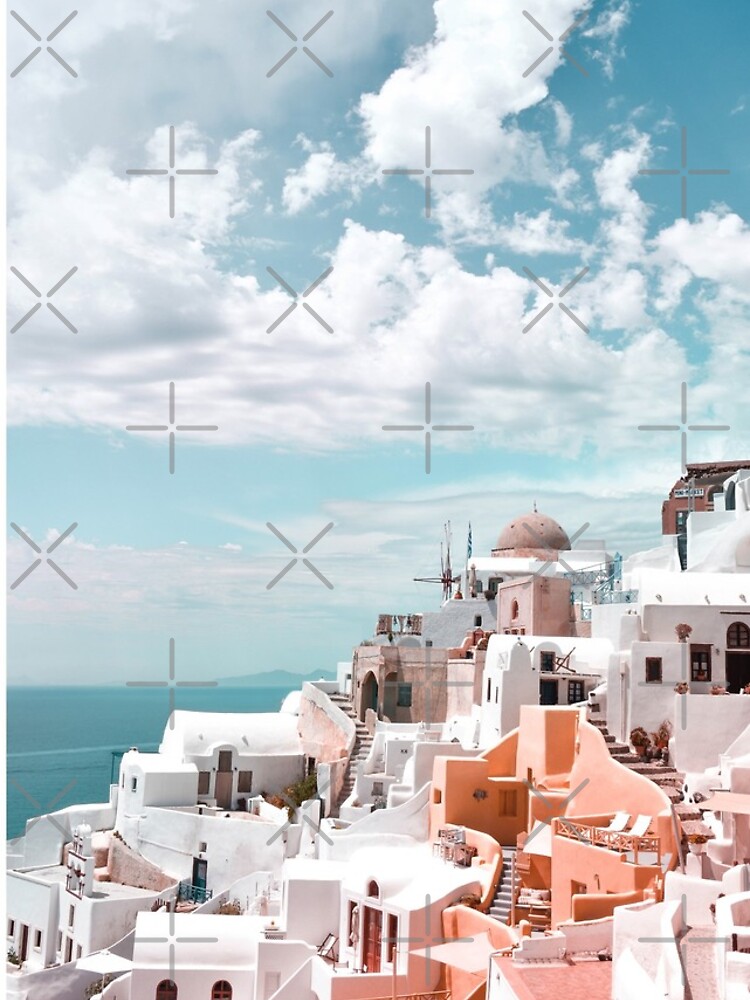 Santorini Oia Greece by PrintsProject