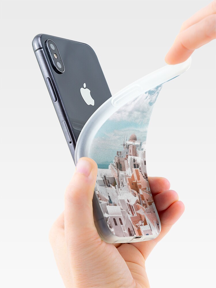 Alternate view of Santorini Oia Greece iPhone Case & Cover