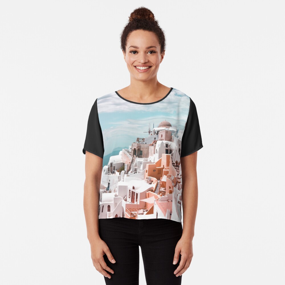 Item preview, Chiffon Top designed and sold by PrintsProject.