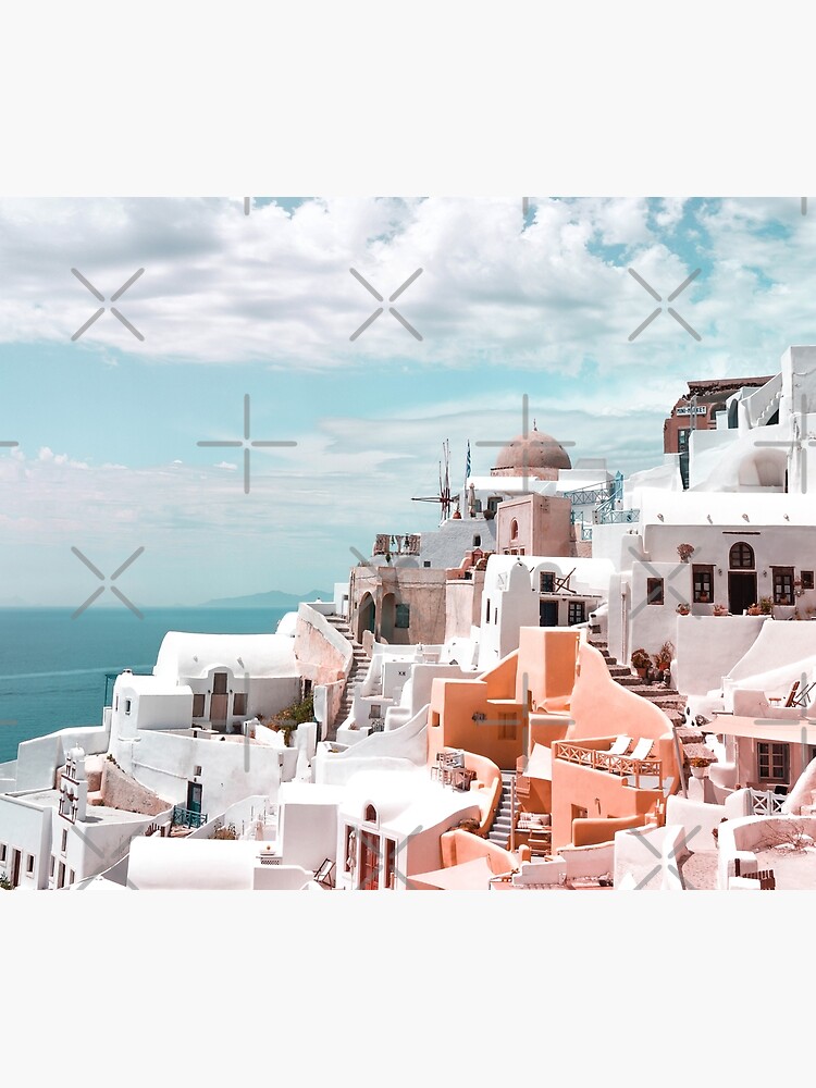 Santorini Oia Greece by PrintsProject