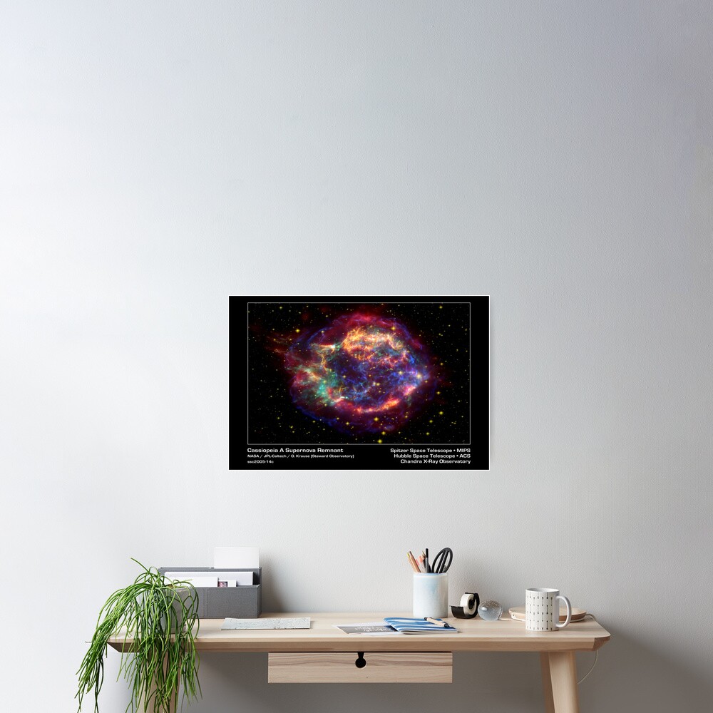 Cassiopeia Constellation Poster