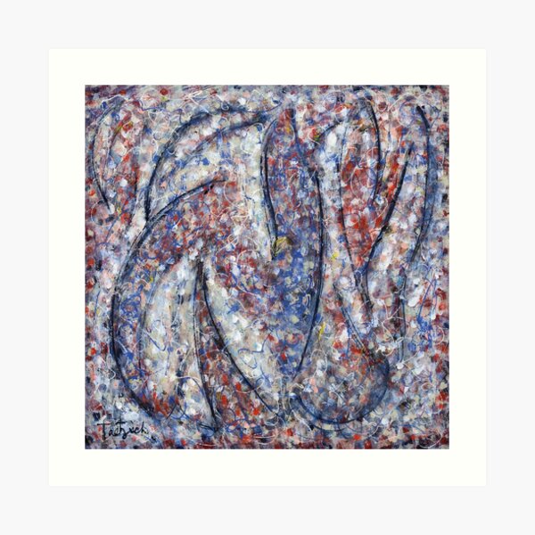 Plum Village Art Print