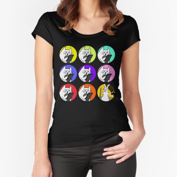 Pop Tiddles Fitted Scoop T-Shirt