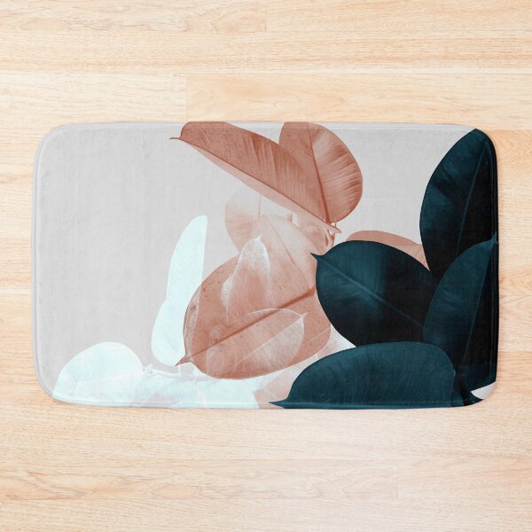 Item preview, Blush Pink Plant Leaves, Botanical Leaf designed and sold by PrintsProject.