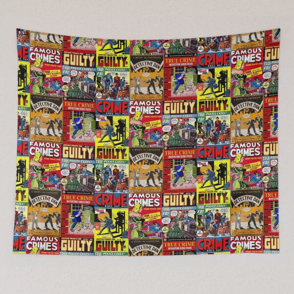 Item preview, Vintage Crime Comics & Magazines designed and sold by CrimeLab.