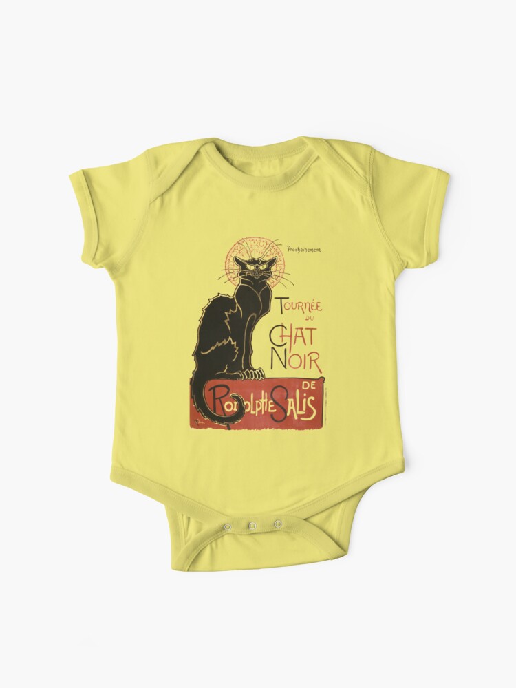 Tournée Du Chat Noir 1896 De Rodolphe Salis By Théophile Steinlen Tour Of Rodolphe Salis Chat Noir For Prints Posters Tshirts Baby One Piece