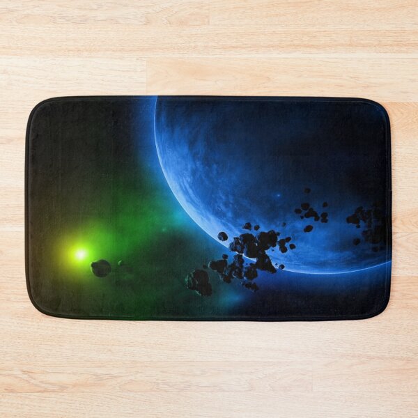 Item preview, Alien Blue Planets Green Asteroids designed and sold by MurphyMorganGifts.