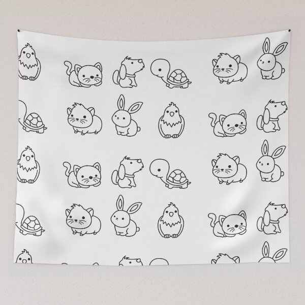 Item preview, Cute Animals designed and sold by meursaultdesign.