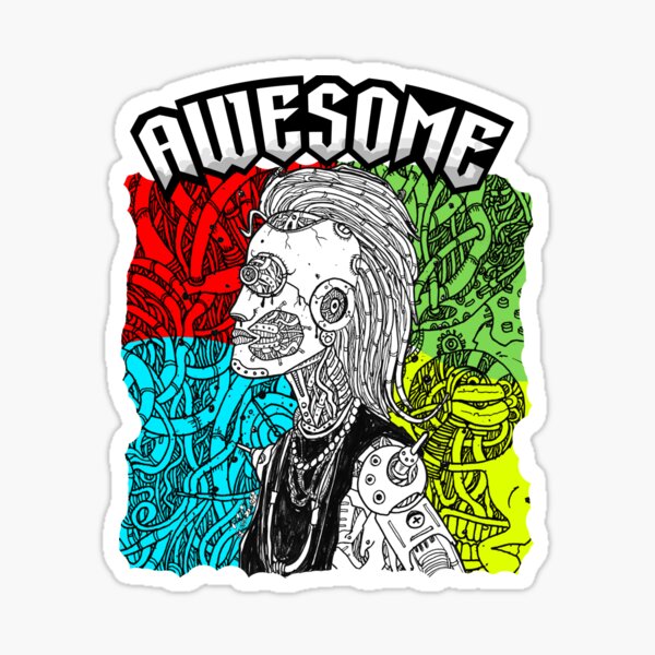 AWESOME Sticker