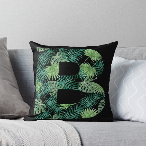 Item preview, B letter - palm leaves designed and sold by adiosmillet.