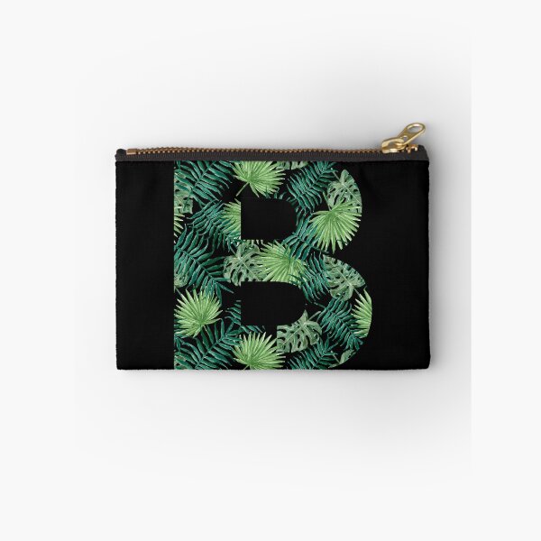 Item preview, B letter - palm leaves designed and sold by adiosmillet.