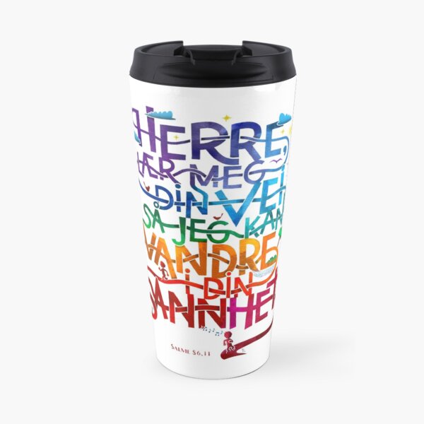 Herre lær meg din vei Travel Mug