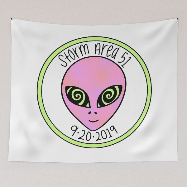 Item preview, Storm Area 51 (pink) designed and sold by magaphie.