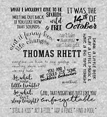 thomas rhett life changes album lyrics Kids Pullover Hoodie