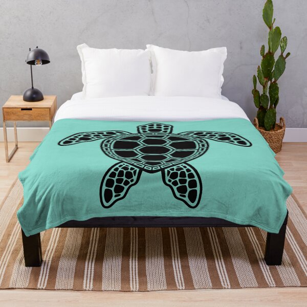 Item preview, Green Sea Turtle Design - Black designed and sold by fizzgig.