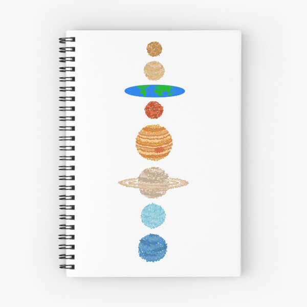 Item preview, Flat earth solar system (white) designed and sold by magaphie.