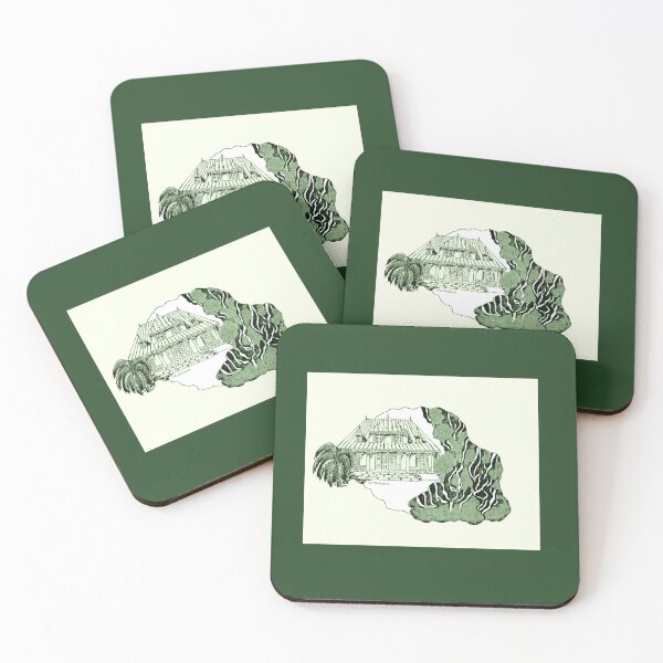 Item preview, Reunion Island. Variant in green designed and sold by Catherine Debusne.